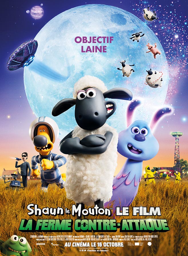 Shaun le mouton la ferme contreattaque